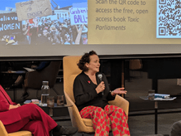 Ms Kate Jenkins AO, Dr Maria Maley and Prof. Michelle Ryan (GIWL) - Photo: GIWL ANU