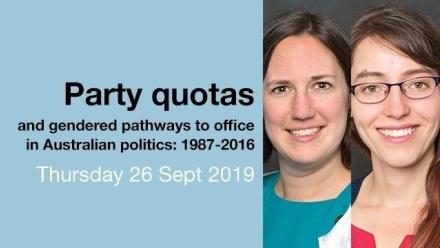Party Quotas and Gender Differences in Pathways to Run for Office in Australia: 1987-2016
