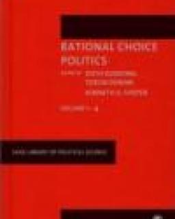Rational Choice Politics, Volume I: Social Choice, Equilibrium and Electoral Systems, Vol II: Voting, Elections and Pressure Politics, Volume III: Legislatures, Volume IIII: Bureaucracy, Constitutional Arrangements.
