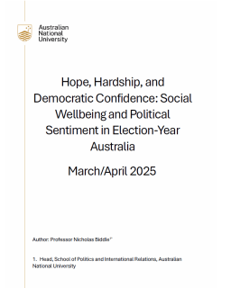 Hope, Hardship and Democratic Confidence